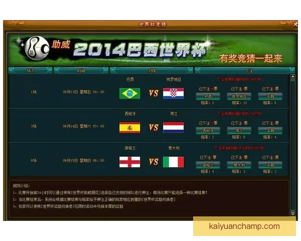 世界杯赛事全解析与实时竞猜平台助你赢取丰厚奖励 世界杯赛事全解析与实时竞猜平台助你赢取丰厚奖励